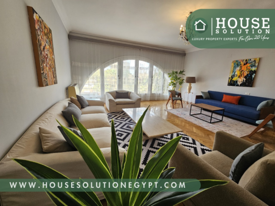 Ref #5799 | Sunny Modern Furnished Apartment for Rent in Sarayat El Maadi ...