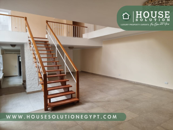 Ref #5802 | Ground Floor Duplex with Garden for Rent in Sarayat El Maadi ...