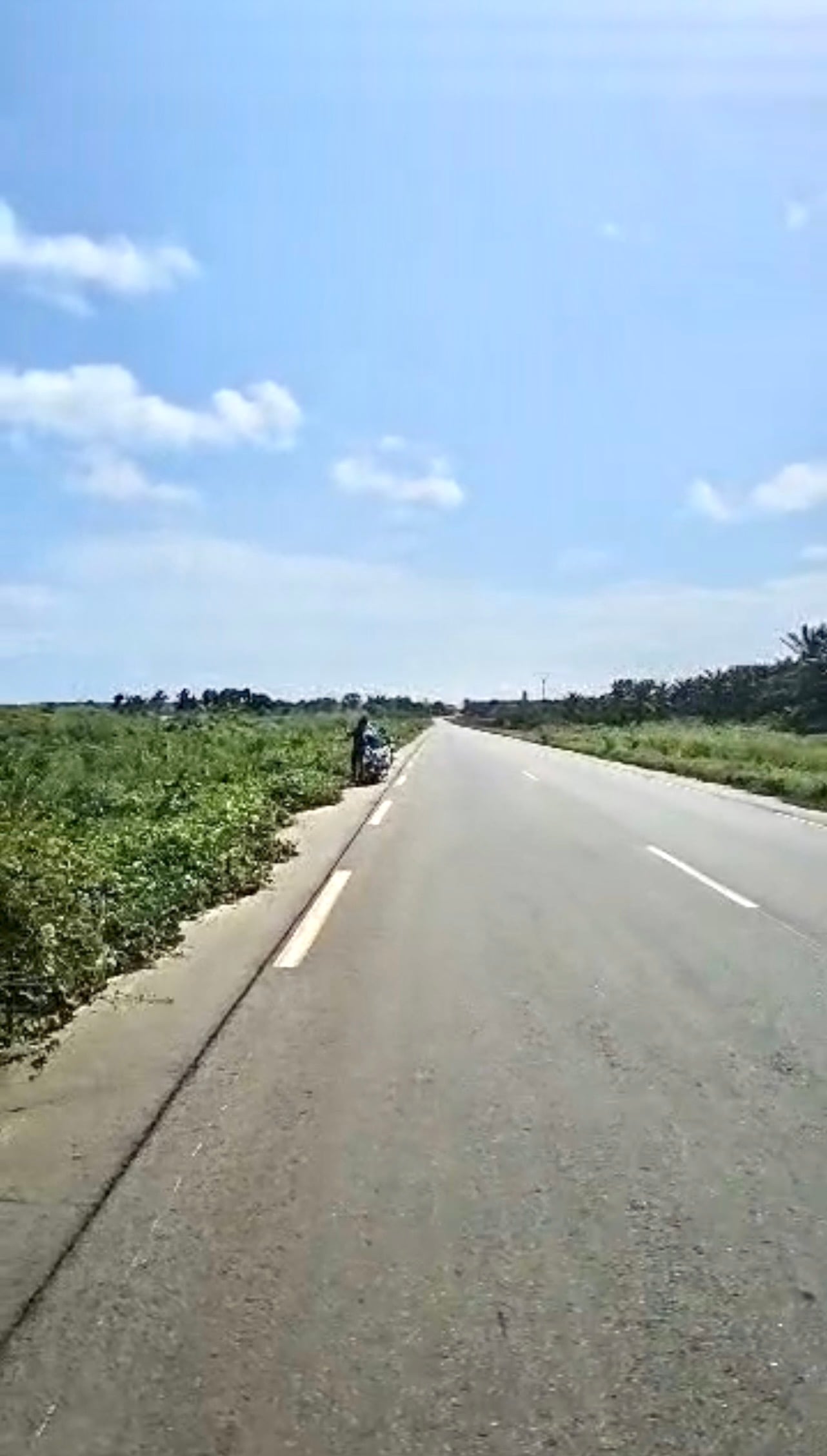 MISE EN VENTE D'UN TERRAIN PLAT DE 10 HECTARES EN BORDURE DE LA GRANDE VOIE À BINGERVILLE ELOKA AVEC UN ACD
