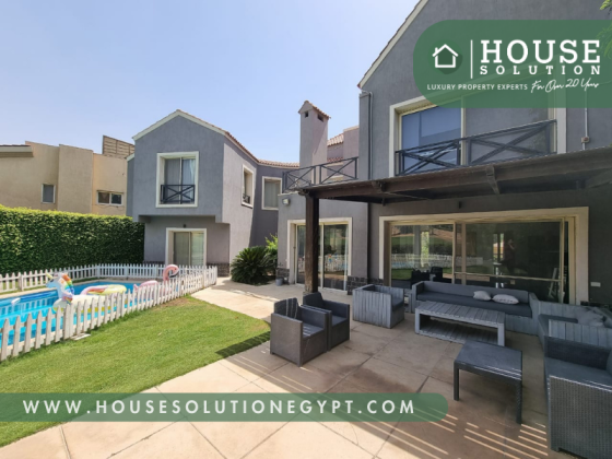Ref #2568 | Amazing Villa with Private Pool for Rent in Katameya Heights ...