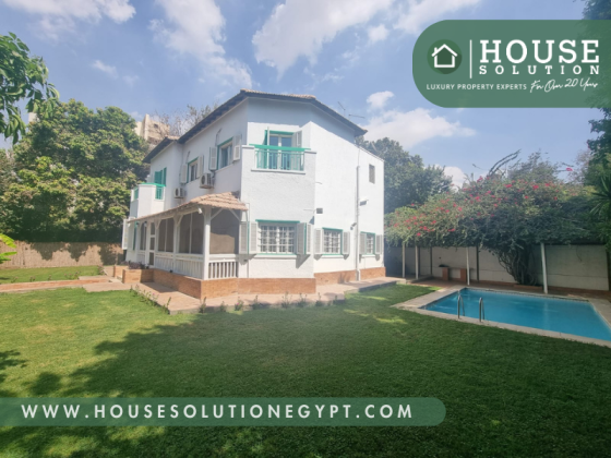 Ref #3764 | Private Villa with Swimming Pool for Rent in Sarayat El Maadi ...