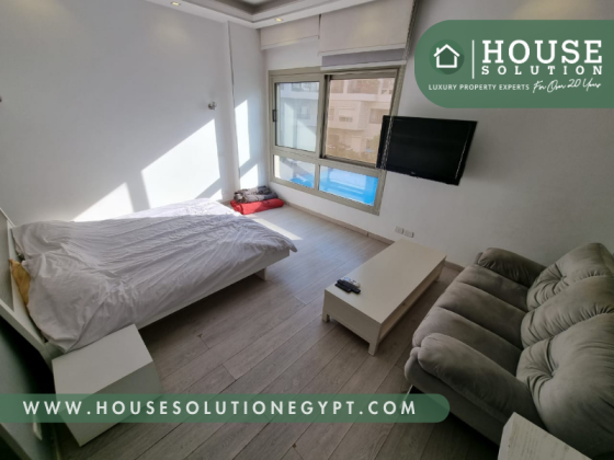 Ref #4125 | Cozy Modern Furnished Studio with Shared Pool for Rent in ...