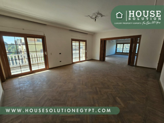 Ref #5816 | Apartment with Balcony for Rent in Sarayat El Maadi – ...