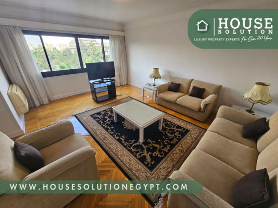 Ref #5824 | Bright Furnished Apartment for Rent in Sarayat El Maadi ...
