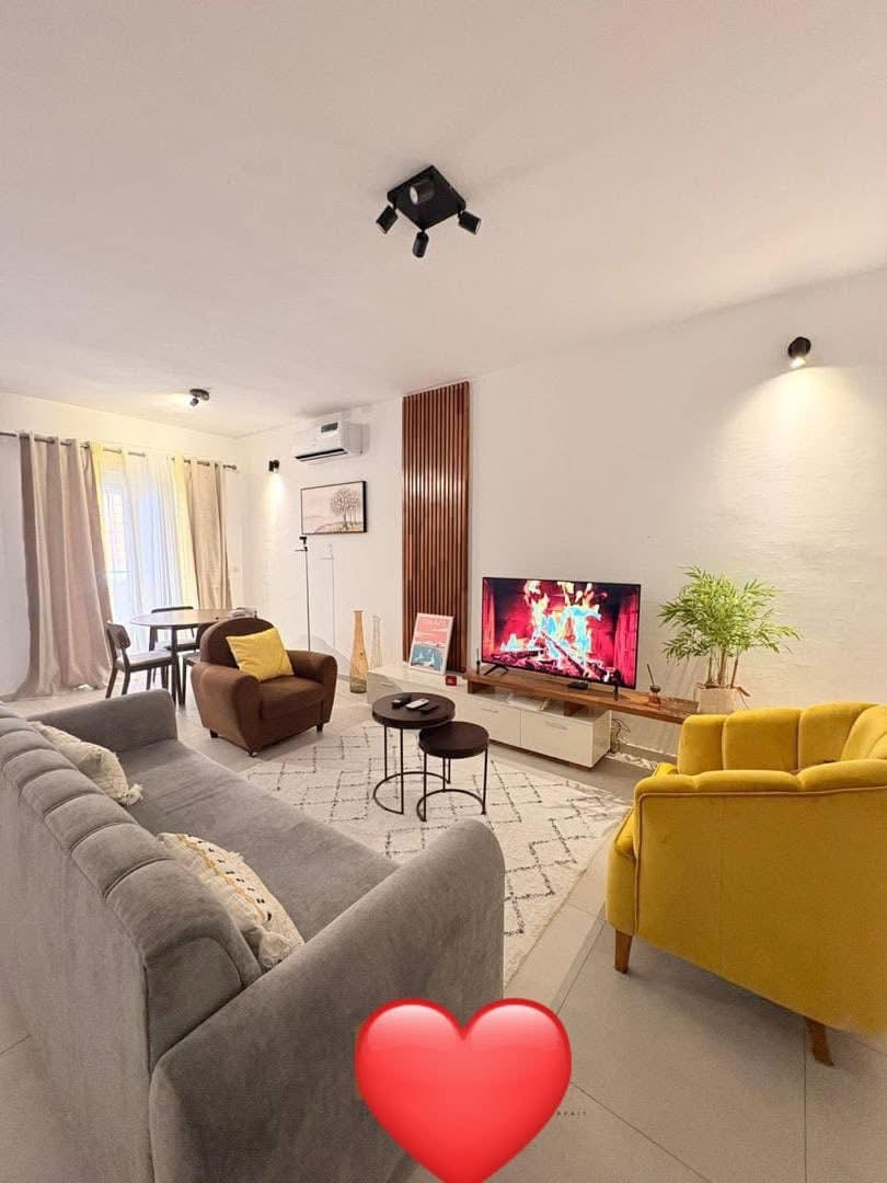 Appartement meublée à louer bassam italia modeste