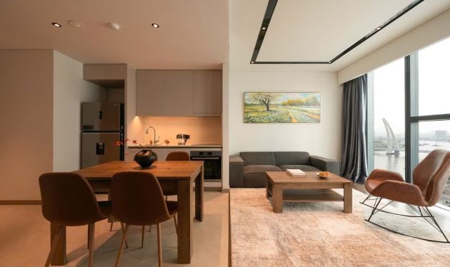 For rent Grand Marina Saigon 1BR+1, River View, Bason Bridge,District 1, ...