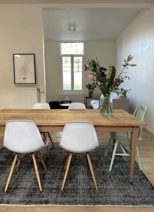Charming furnished house with small garden for rent in Ghent