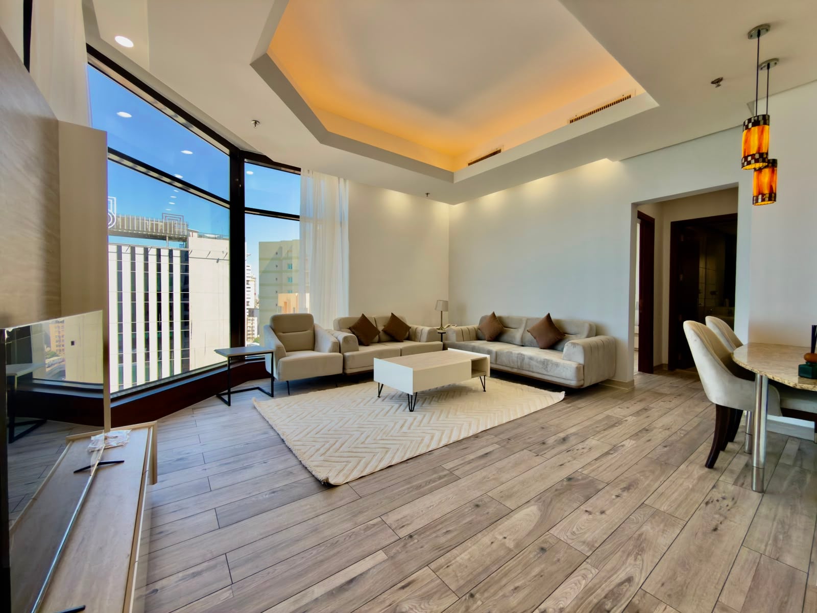 Fully furnished luxury one Bedroom Serviced Apartment For Rent in Bneid Al Qar