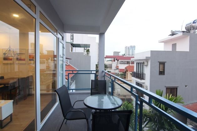 Modern 2 – bedroom apartment with big balcony in Dang Thai Mai ...