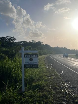 Terrain commercial de premier choix de 26,24 acres en bordure d'autoroute ...