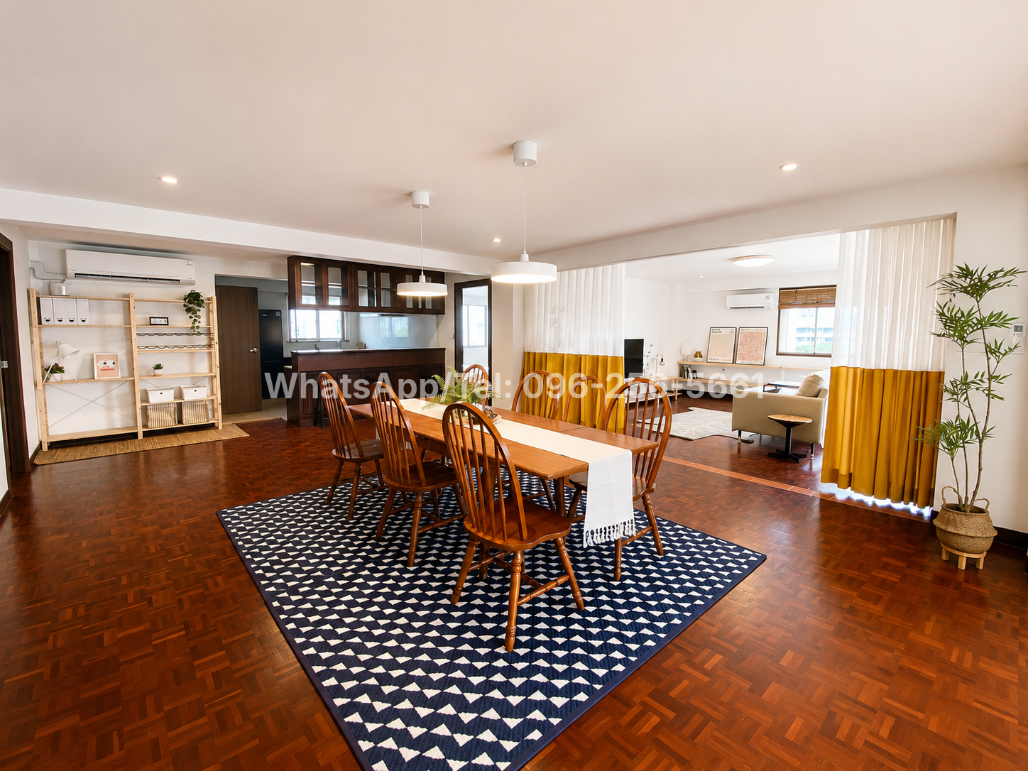 [SE ALQUILA] Raro apartamento recién reformado de 3 dormitorios y 2 baños, 205 m²