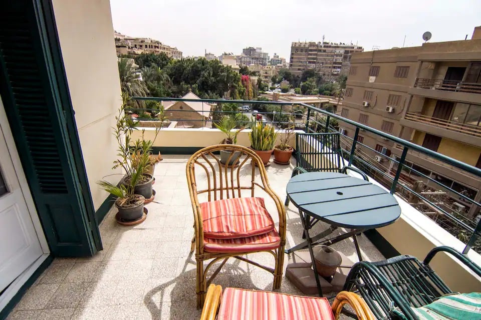 Luminous furnished flat in Korba, Heliopolis