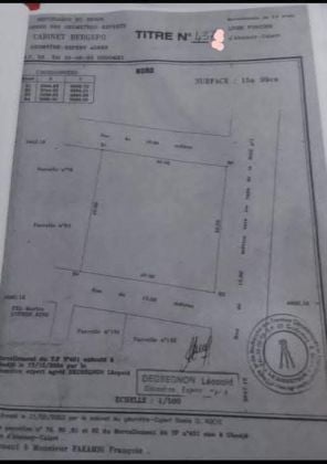04 PARCELLES A VENDRE A GBODJE VONT VITAL EN 3EME POSITION DU GOUDRON ...