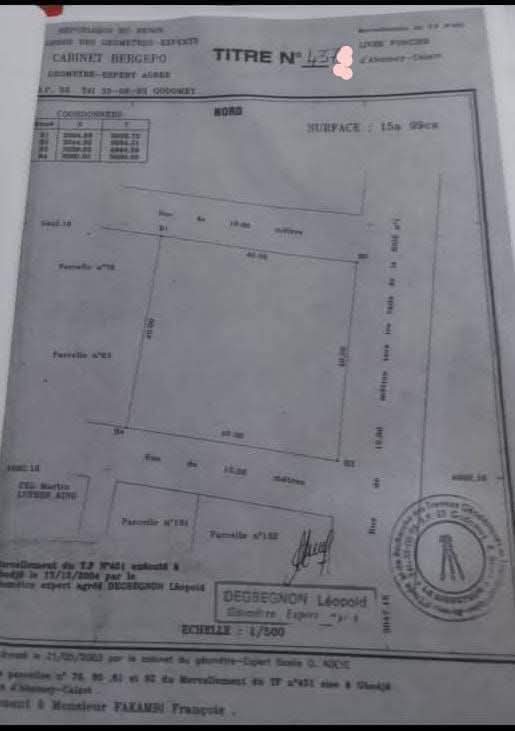 04 PARCELLES A VENDRE A GBODJE VONT VITAL EN 3EME POSITION DU GOUDRON INTER-ETAT*