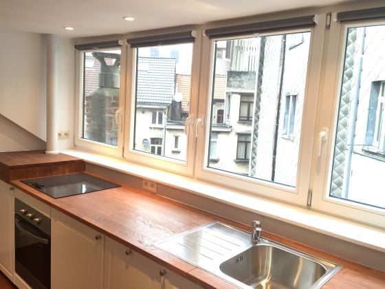 FOR RENT – Parvis Saint-Gilles – 1 bed, available Aug 1