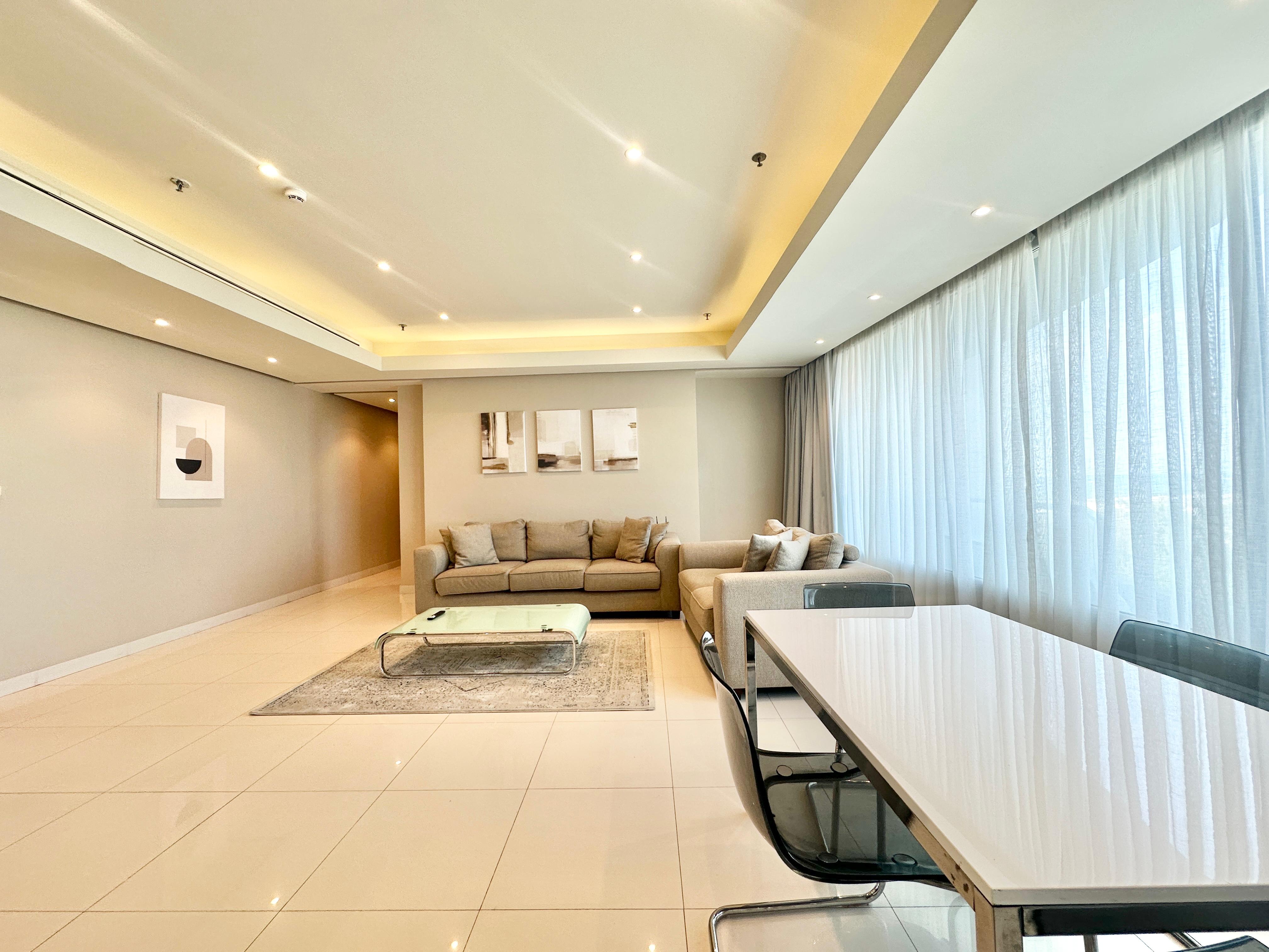 Furnished two bedroom sea view apartment located in Fintas