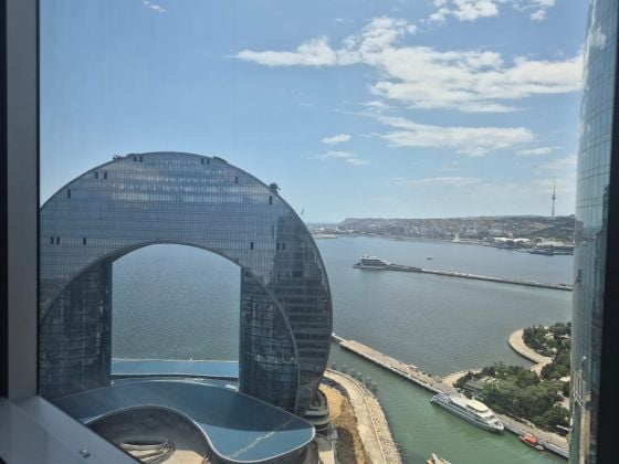 New 1 BDR studio apt in Crescent Residence Baku