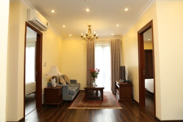 Nice 2 – bedroom apartment in Au Co street, Tay Ho district for rent