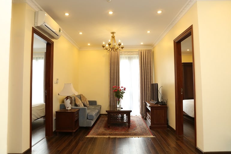 Nice 2 – bedroom apartment in Au Co street, Tay Ho district for rent