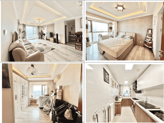 30/F unbeatable view, 2BD fully furnished, 5 mins walk to SanYuanQiao Line ...