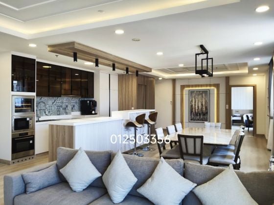 Four Bedrooms swimming pool service apartment