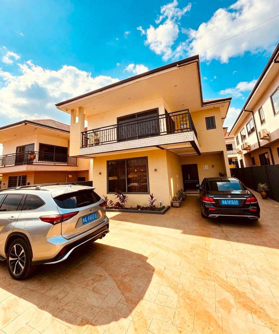 Executive Fully Furnished 5-Bedroom House + Boys' Quarters for Rent – Agbogba, Accra