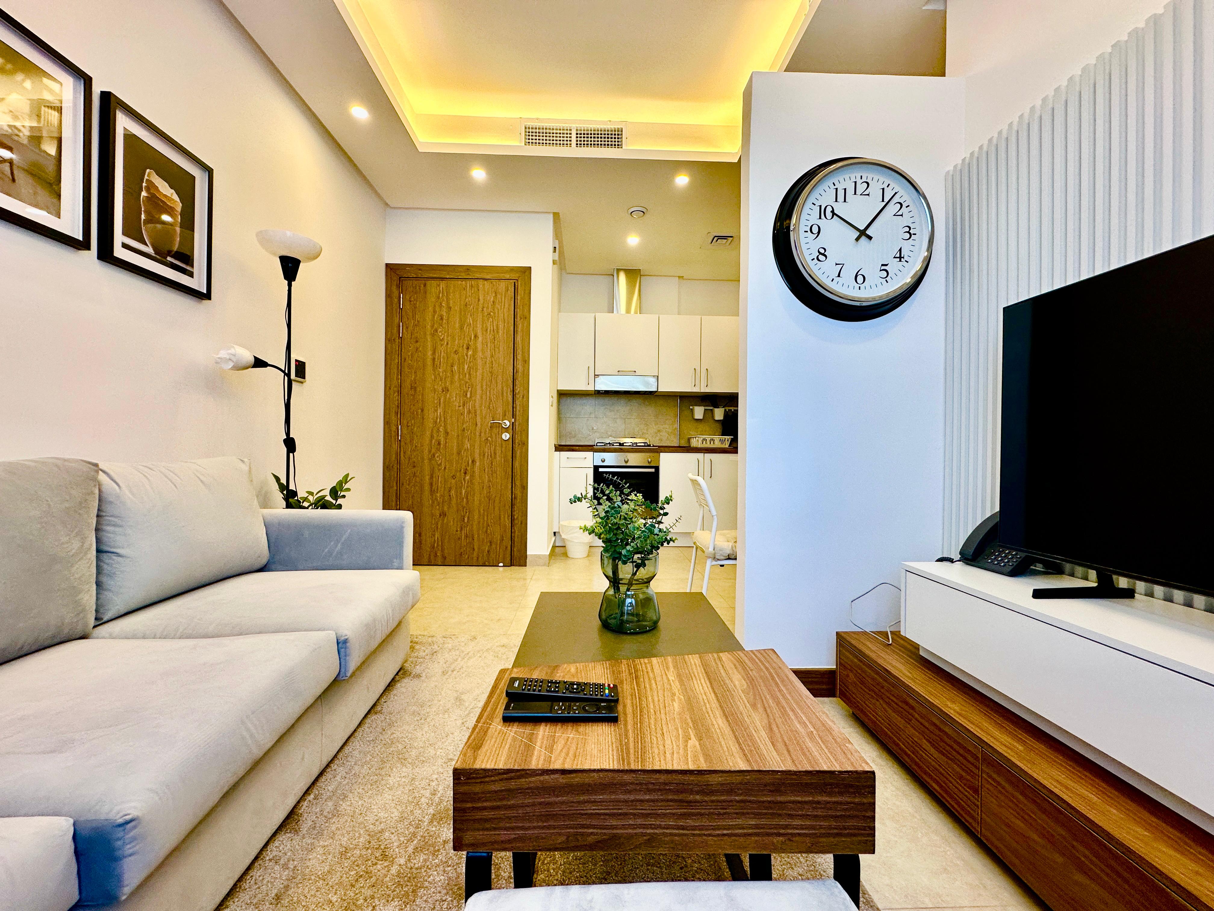 Fully Furnished one bedroom apartment for rent in Salmiya,Close to Gulf road