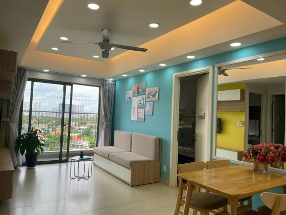 Apartamento de 2 habitaciones en alquiler en Masteri Thao Dien con vista ...