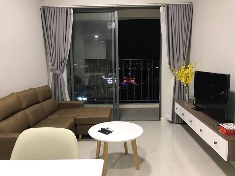 Apartamento de 1 dormitorio en Masteri An Phu, totalmente amueblado con diseño moderno, en alquiler.