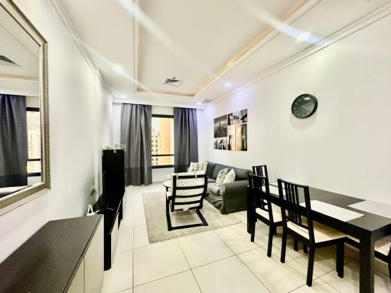 Fully furnished two bedroom apartment for rent in sharq ,Kuwait