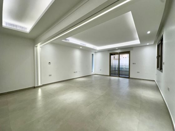 Spacious three master bedrooms floor with balcony for rent in Salwa