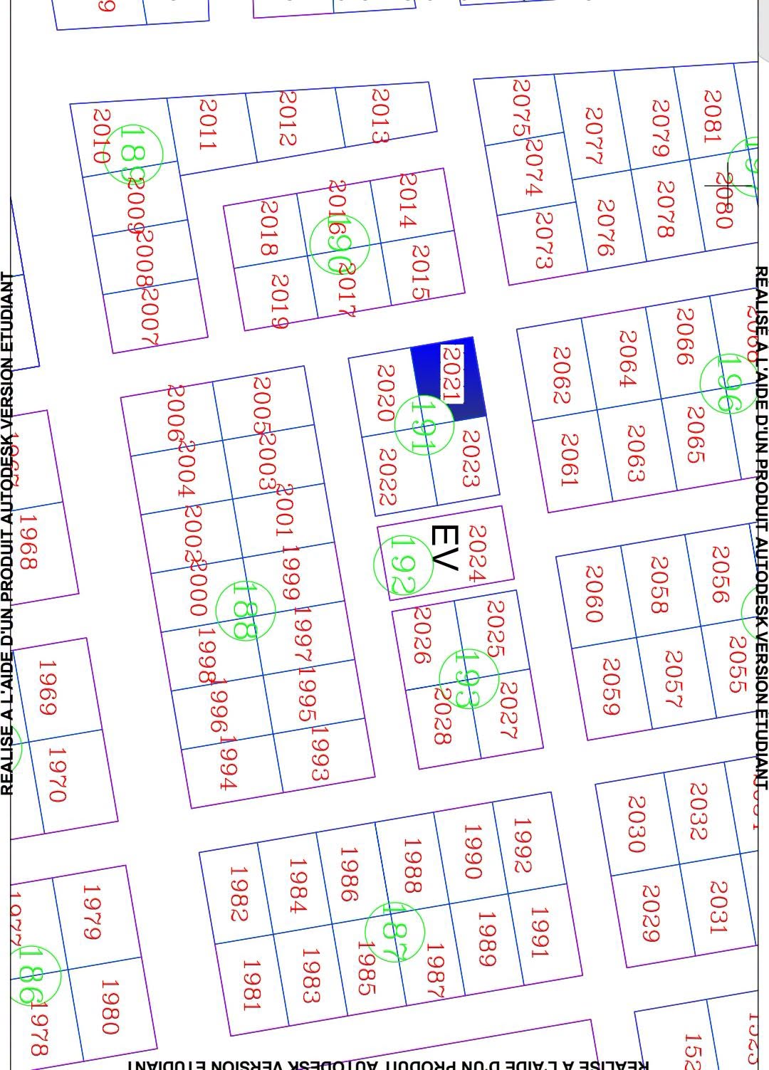364 m2 à vendre avec ACD à vendre à Jacqueville