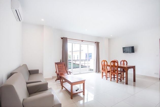 Service apartment 2-beds for rent near Russian Market