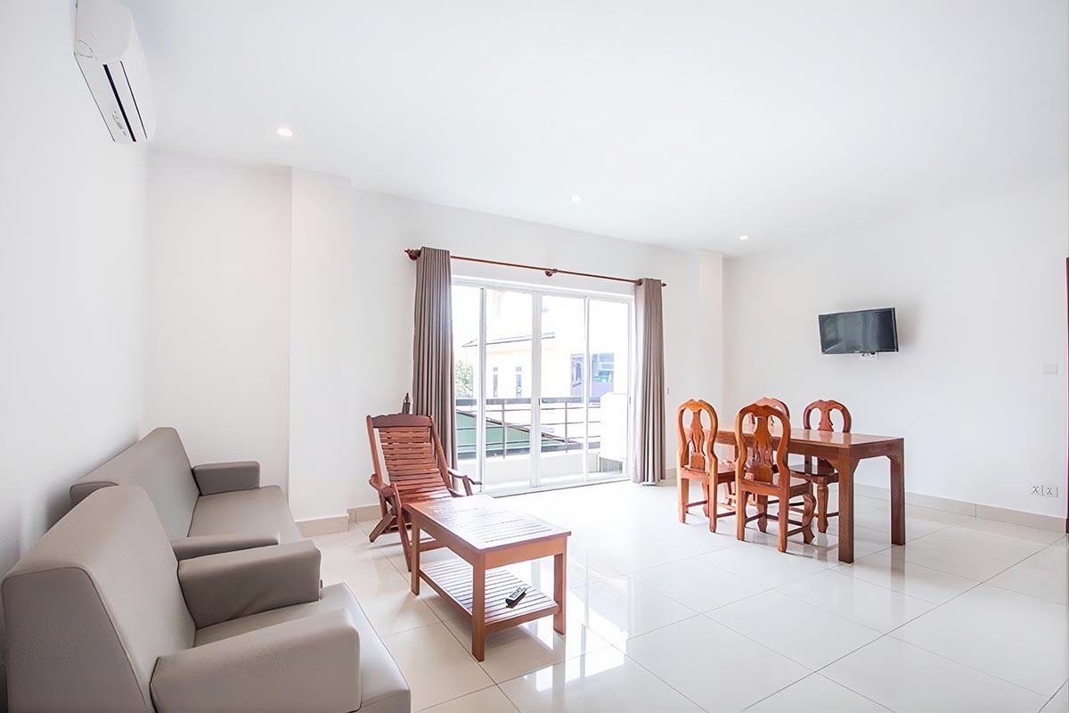 Service apartment 2-beds for rent near Russian Market