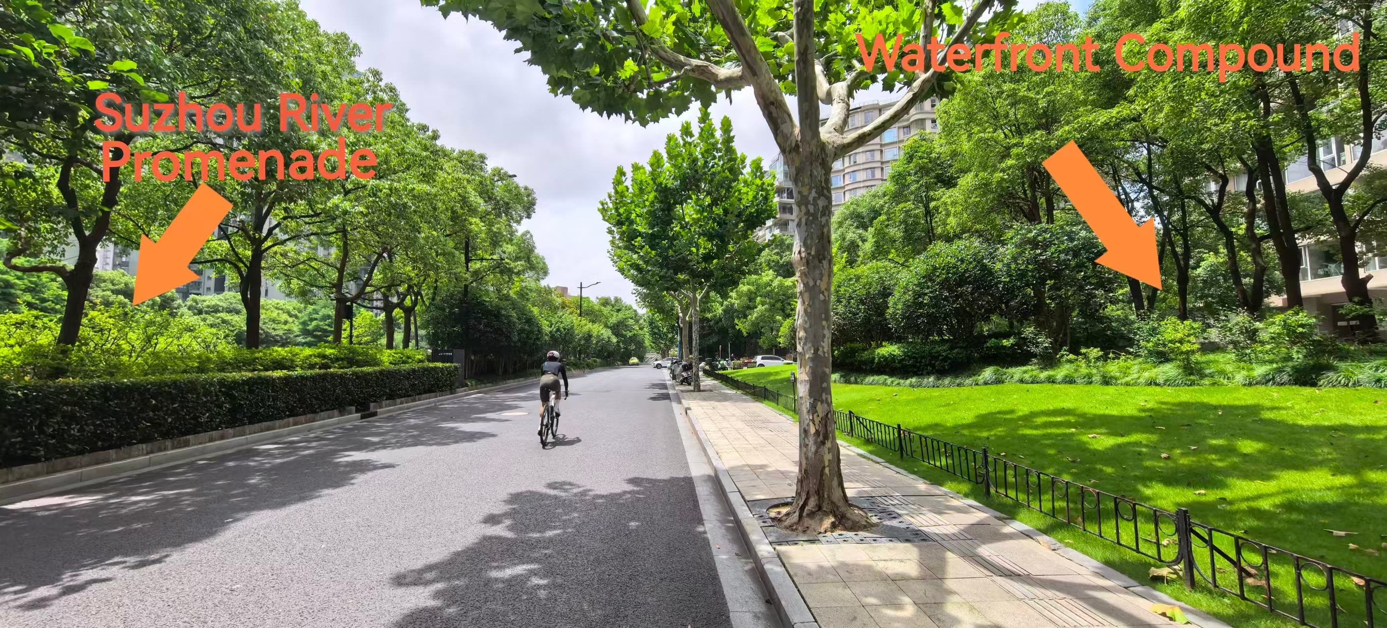 Exclusive Top-Floor Suzhou River View Luxury Compound | On-Site Gym & Swimming Pool, Serene Quiet Environs, Close to Jing'an Temple