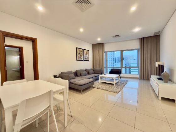 One bedroom furnished apartment for rent in Salmiya 