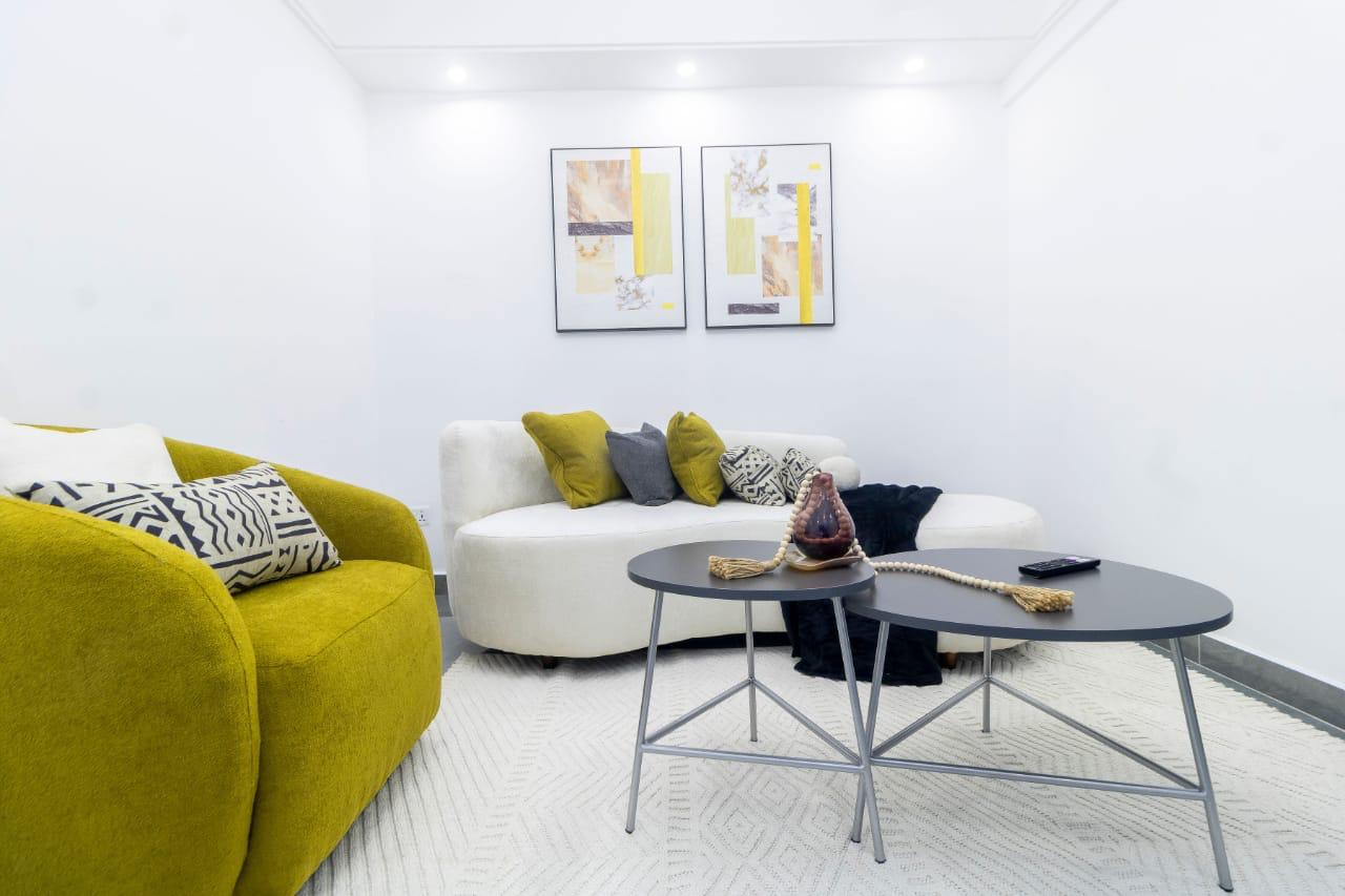 Spacious modern 1 Bedroom furnished Riverside drive Westlands.