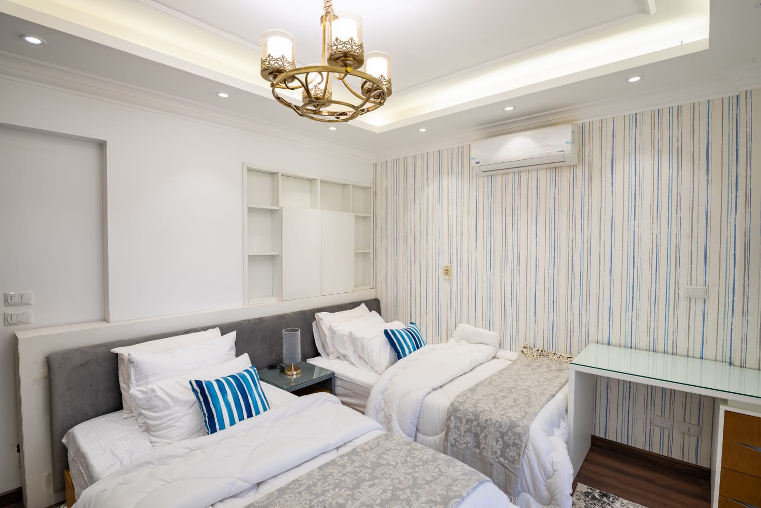 luxurious furnishing long stay apartment in el rehab city