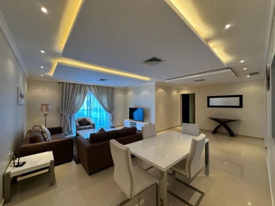 3 Bedroom Furnished Rooftop Apartment for Rent in Mangaf. 
