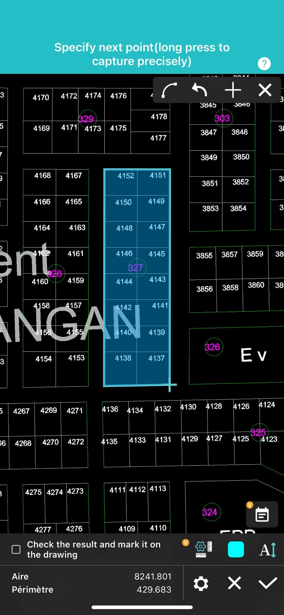 Terrain à vendre de 5268 m2 à Jacqueville Adoumangan