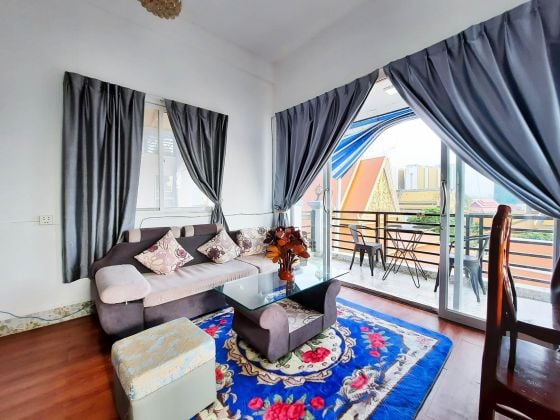 Brightness 1-bed apartment for rent near Royal Palace