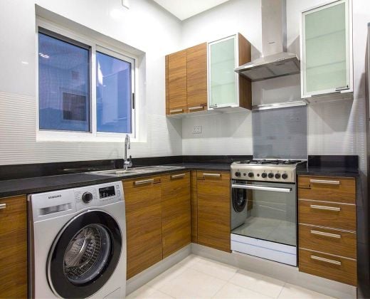 Furnished 2 BHK Luxury Apartment for Rent in Hidd BD.300/- With EWA