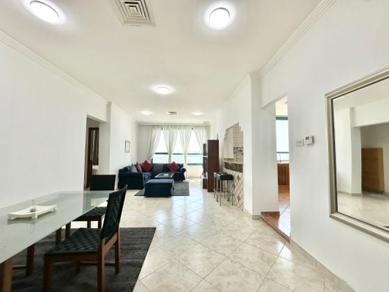 Furnished 2 bedroom apartment for rent in Salmiya