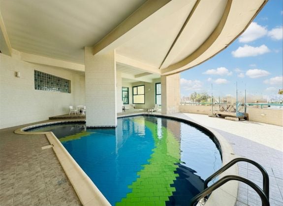 Furnished Sea view 2 bedroom apartment for rent in Salmiya