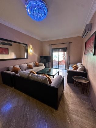 Appartements 2chambres résidence avec piscine route de fès 