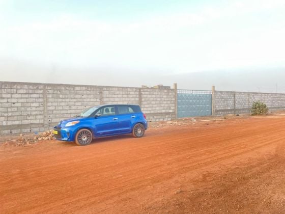 Pan coupe 2056m2 ouaga 2000 extension
