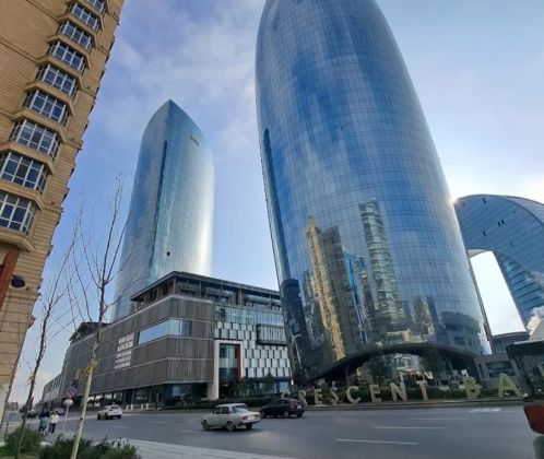 New One BDR studio apt in Crescent Residence Baku