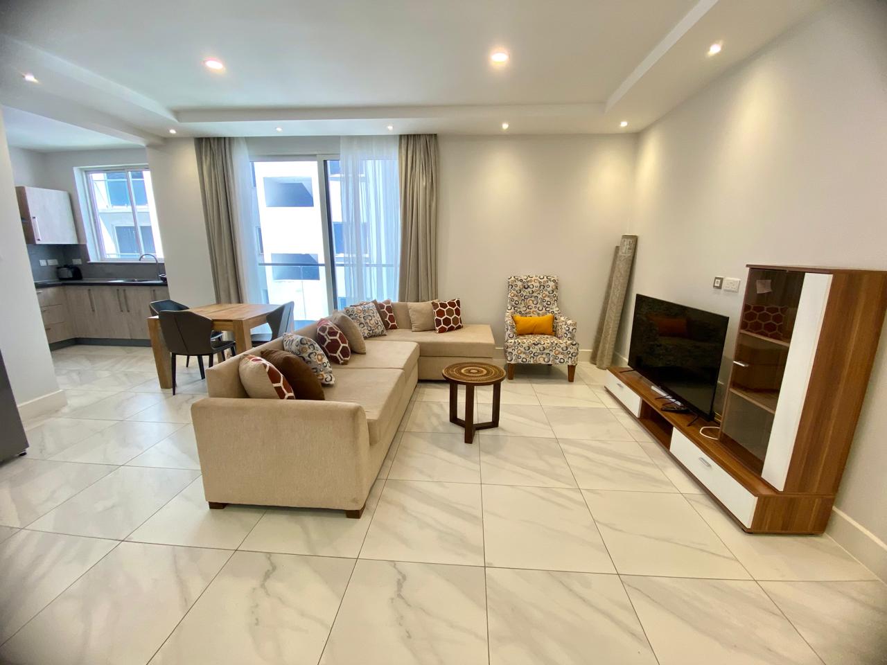 Élégant appartement meublé d'une chambre à coucher à Westlands 