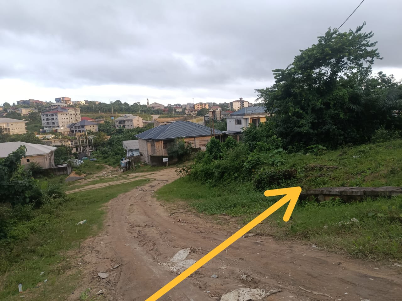 Terreno de 200 m2 en venta en Yassa Nkolbong. 