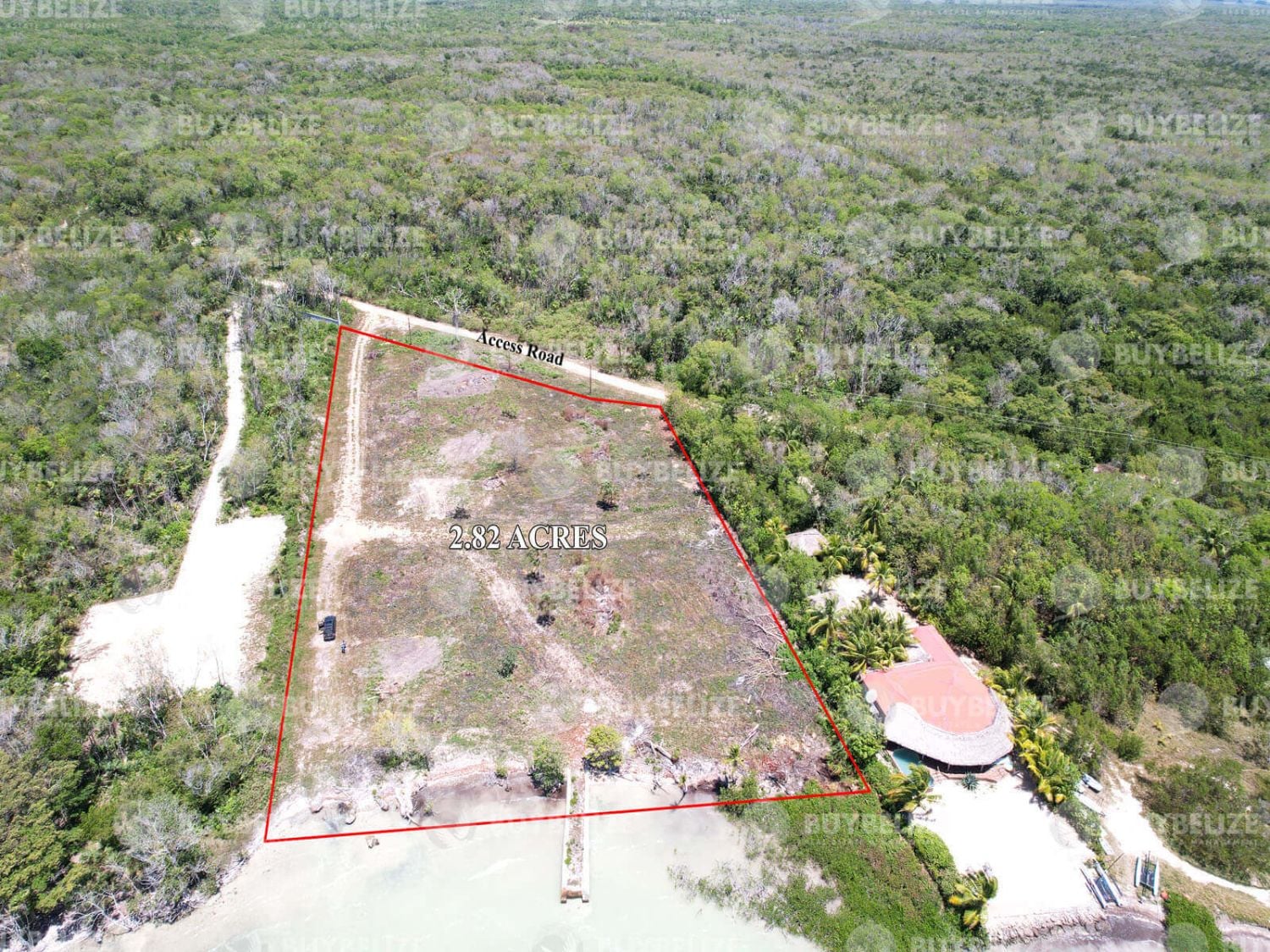 Espectacular propiedad frente a la bahía: ¡2,82 acres en Corozal, Belice!